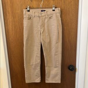 NYDJ Tan Cropped jeans 2